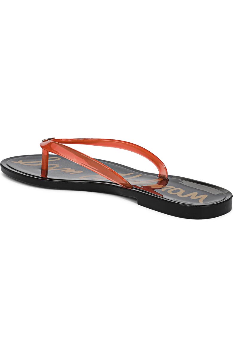 Sam Edelman Dean Flip Flop, Alternate, color, Clear Red