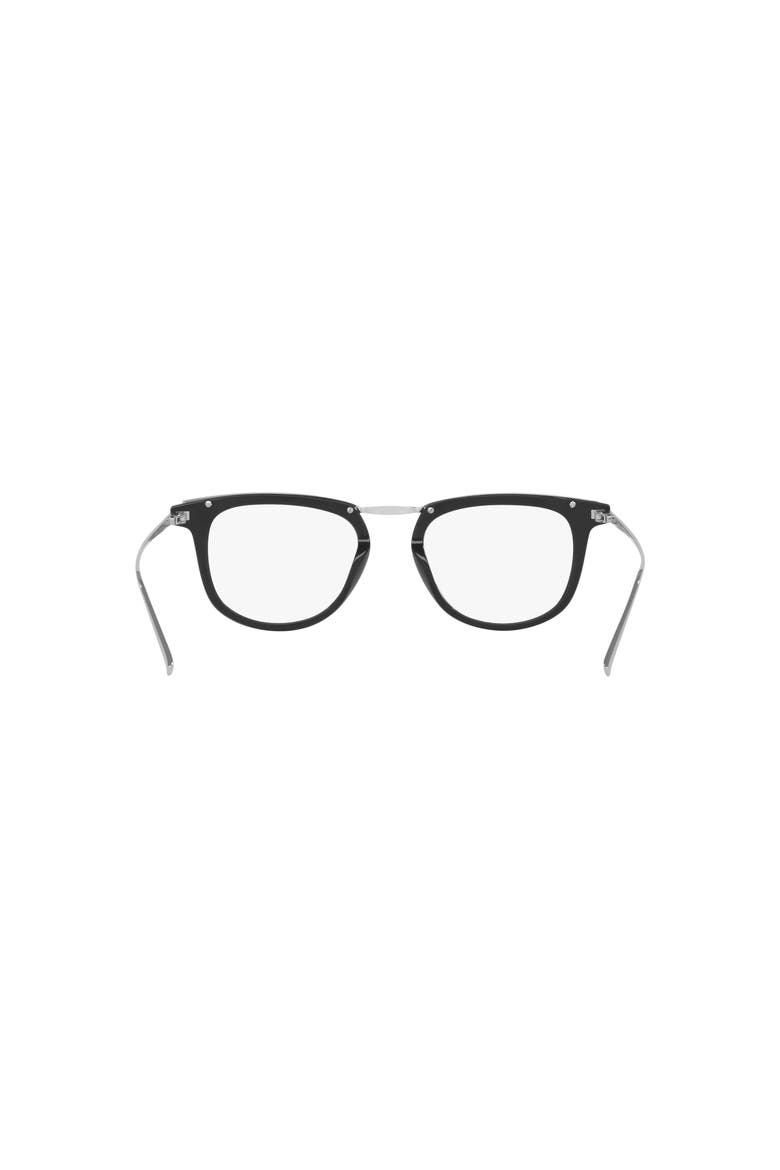 50mm Round optical glasses, Alternate, color, Black