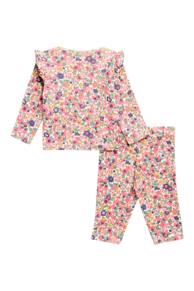 Kids' Pointelle Two-Piece Set, Alternate, color, MULTI FLORAL DITSY