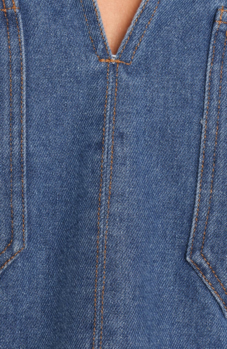 Petal & Pup Cera Denim Crop Top & Miniskirt Set, Alternate, color,