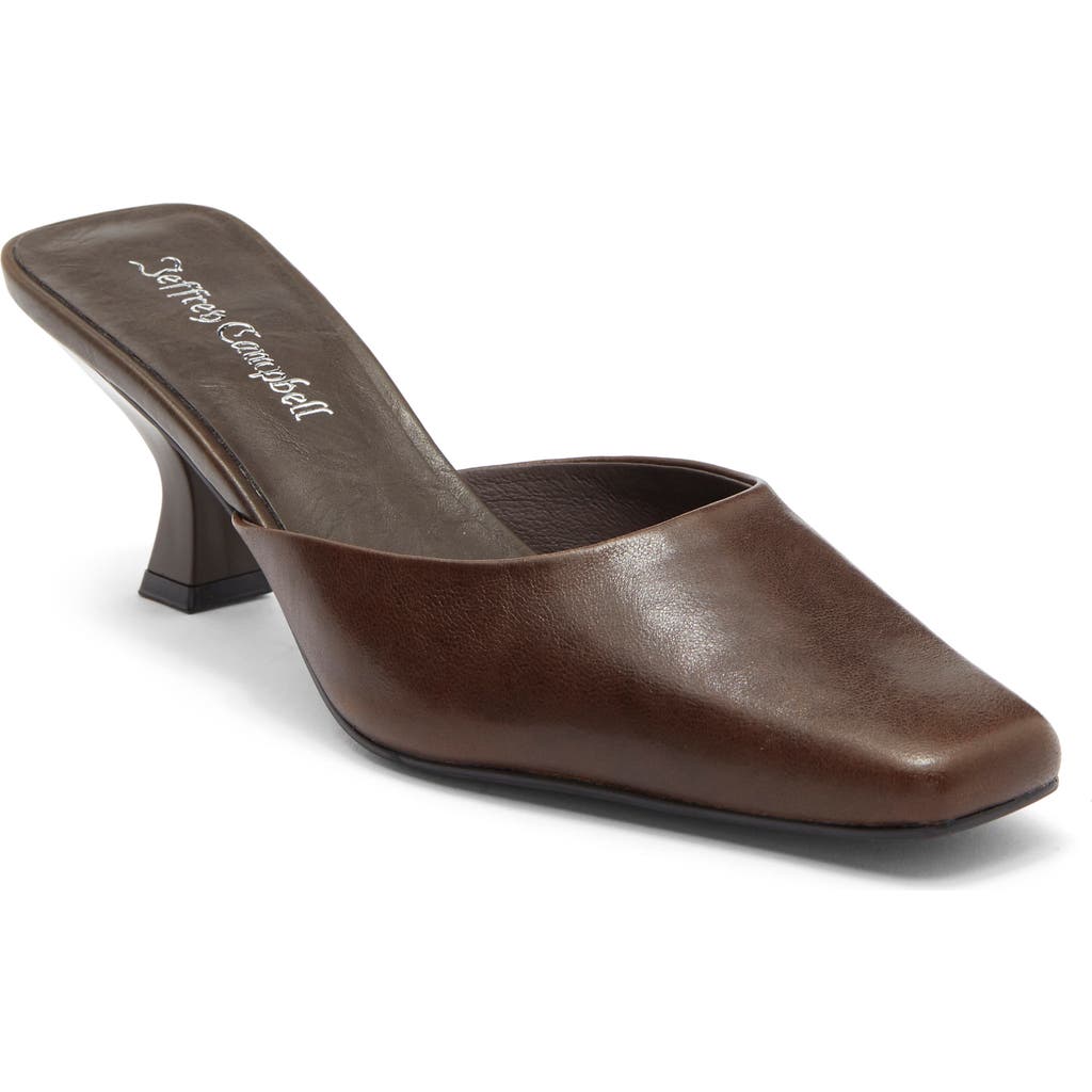 Jeffrey Campbell Stetson Mule in Coffee at Nordstrom, Size 6
