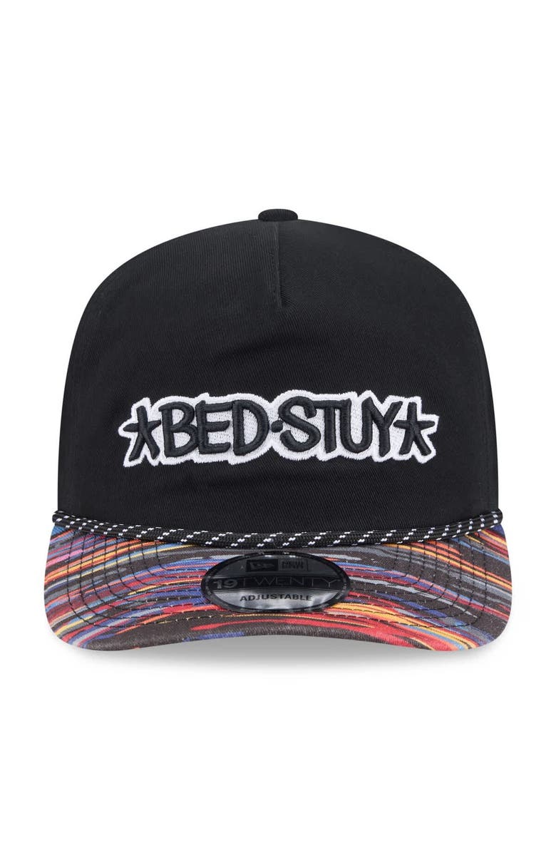 New Era Men's New Era Black Brooklyn Nets 2025/26 City Edition 19TWENTY Adjustable Hat, Alternate, color, Black