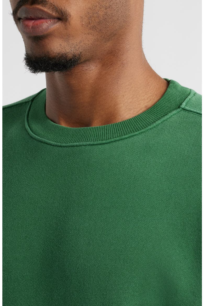 Core Oversize Crewneck Sweatshirt, Alternate, color, VINTAGE FOREST