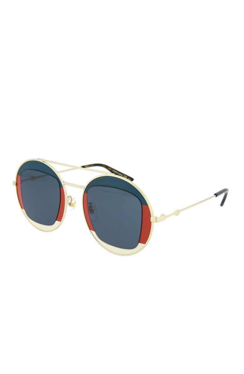 Gucci 47mm Novelty Sunglasses, Alternate, color,
