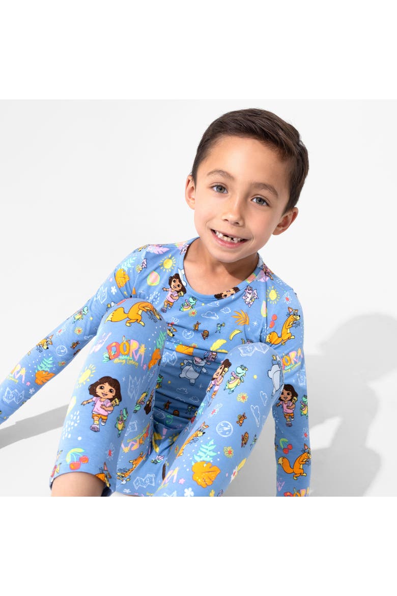Kids' Dora Fiesta Fun Set of 2 Piece Pajamas, Alternate, color, Dora: Fiesta Fun