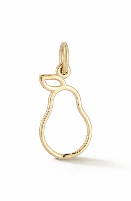 Ember Fine Jewelry 14K Gold Pear Charm