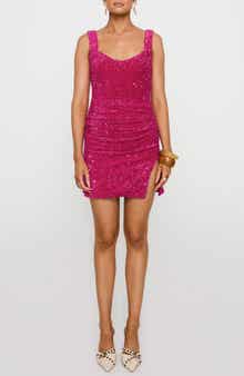 Princess Polly Centerfold Sequin Cocktail Minidress