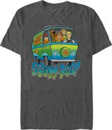 Scooby Doo Men's Scooby Doo Colorful Van Shot  Graphic T-Shirt