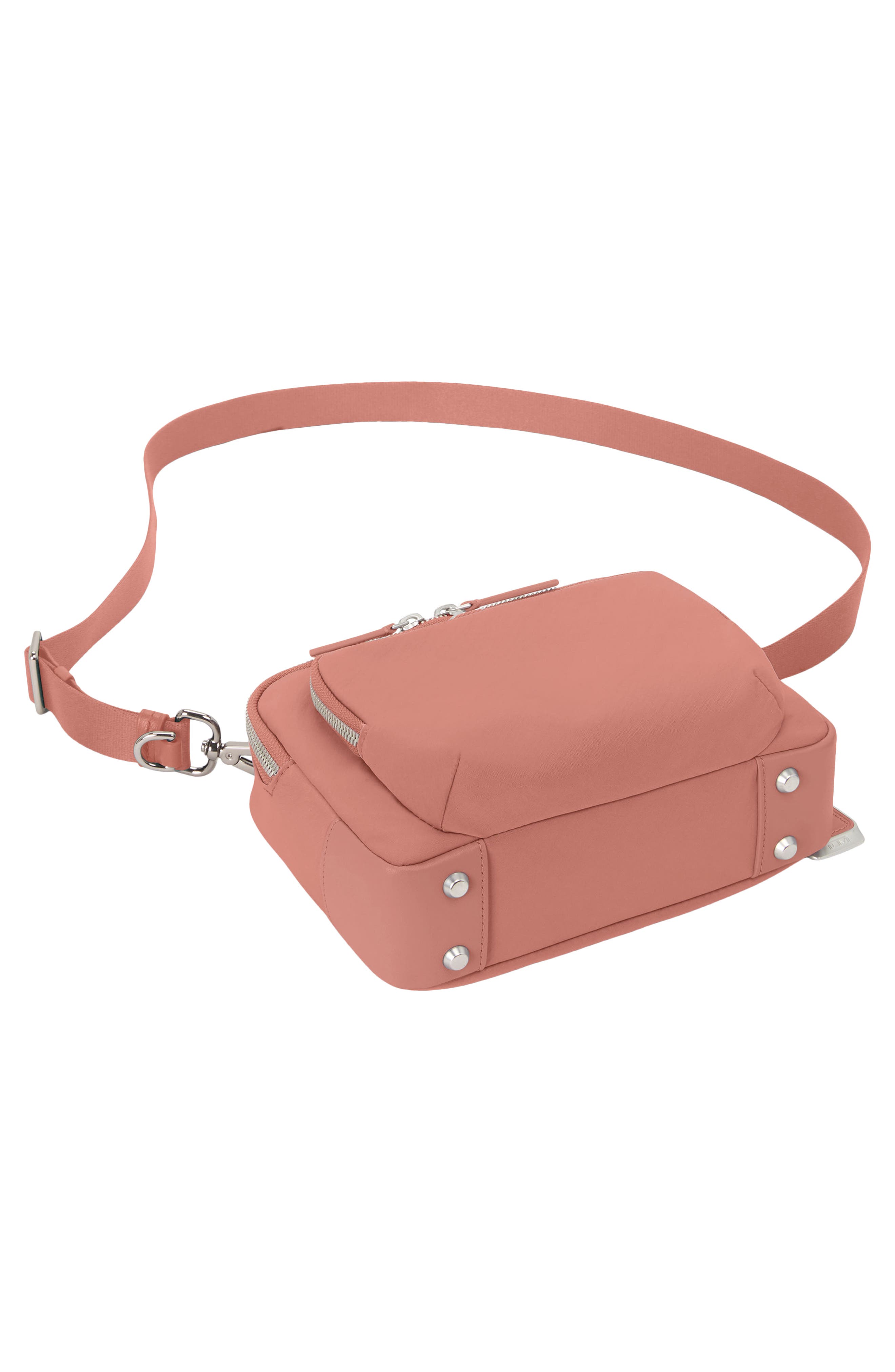 Voyageur Teghan Crossbody Bag, Alternate, color, PINK CLAY
