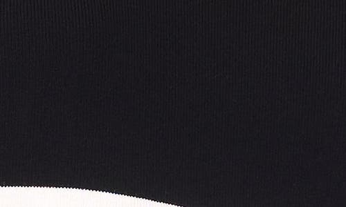 Halogen ® Boat Neck Drop Shoulder Top In Black