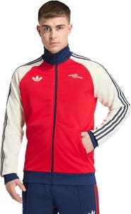 adidas Originals Men's adidas Originals  Red Arsenal Culturewear Full-Zip Track Jacket