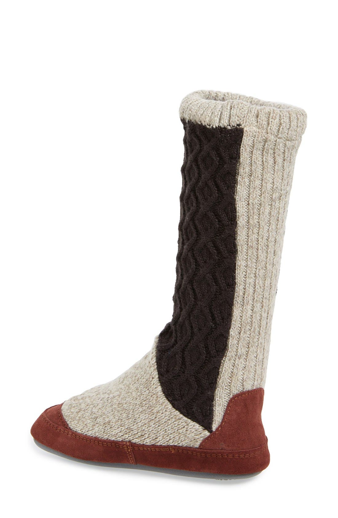 Acorn Slouch Slipper Boot, Alternate, color, 