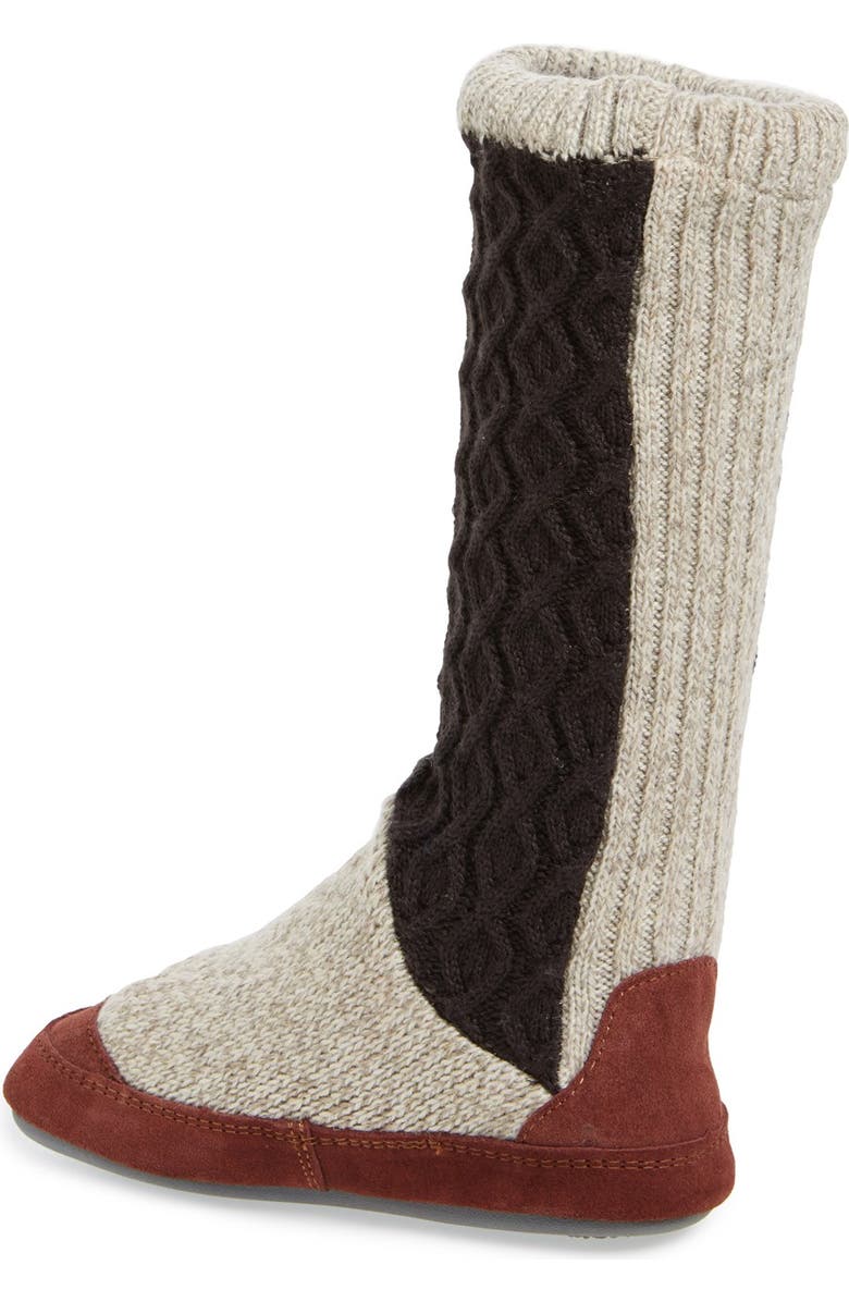 Acorn Slouch Slipper Boot, Alternate, color,
