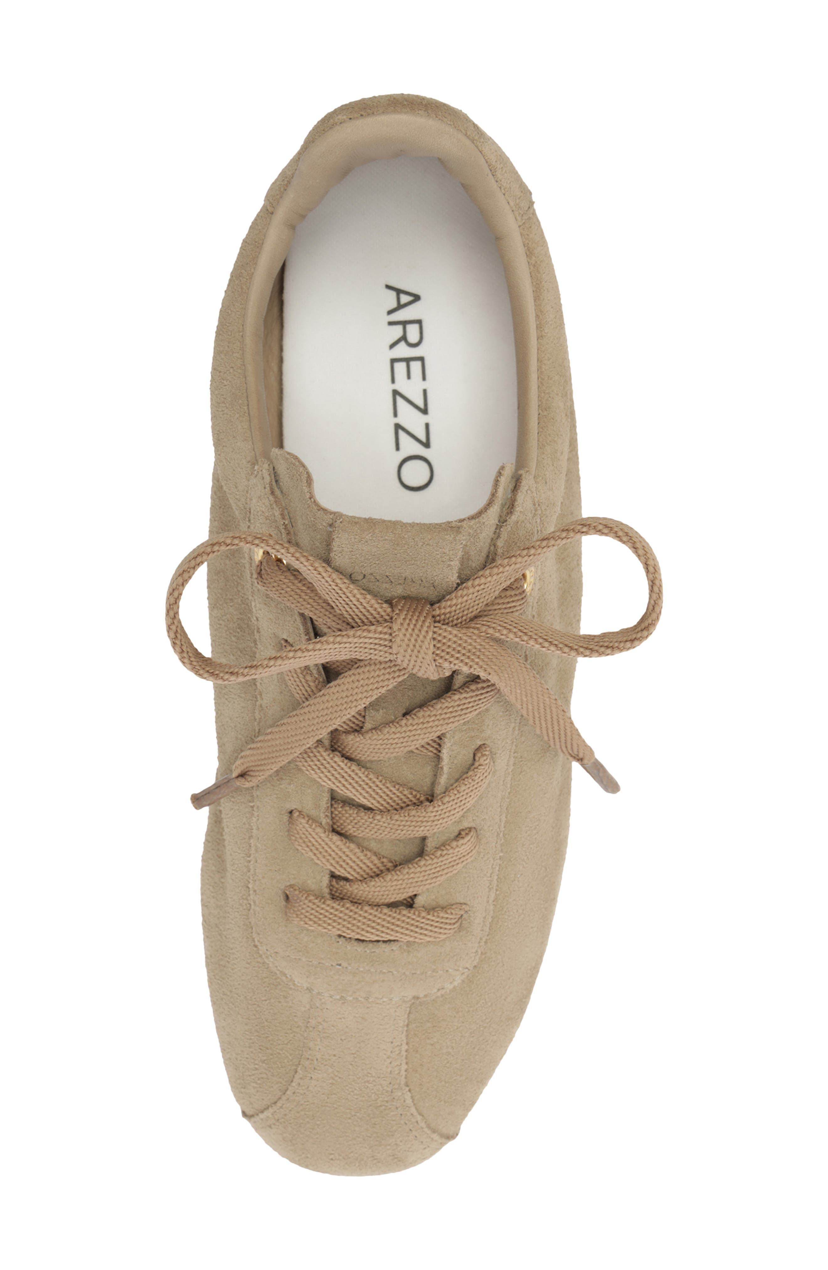 Arezzo Maureen Low Top Sneaker, Alternate, color, Topo Grey