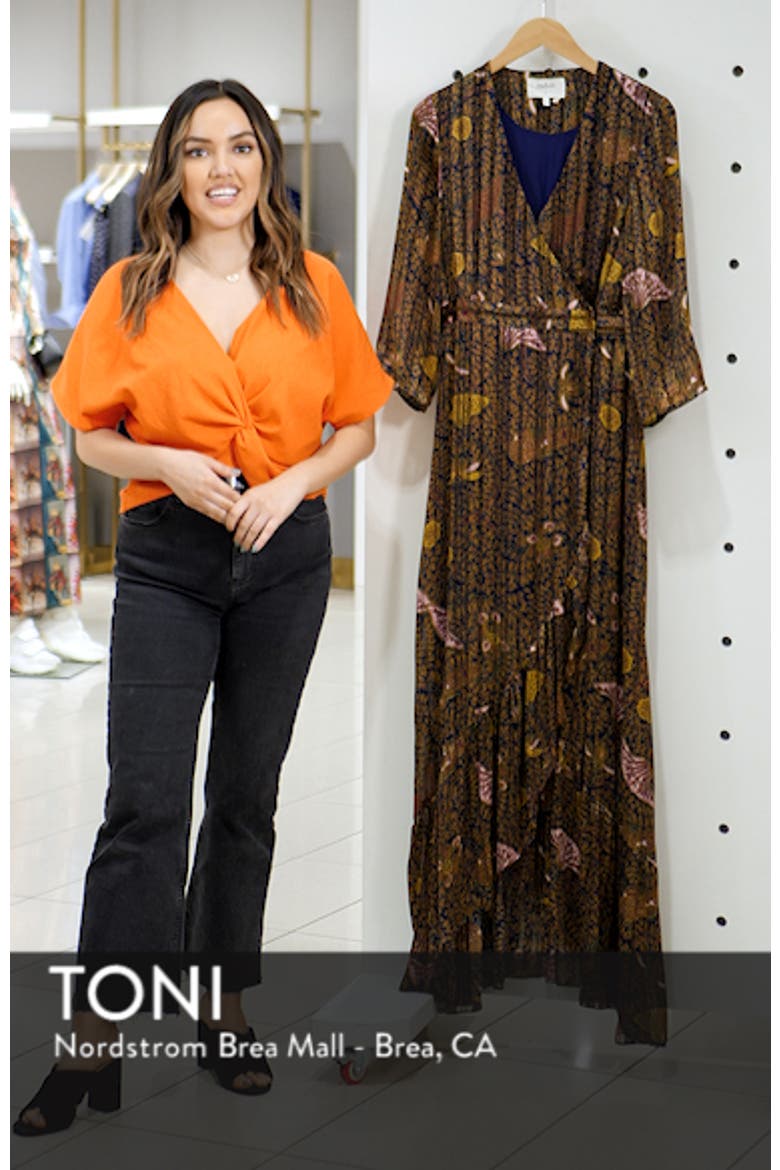Disy Pleated Maxi Dress video