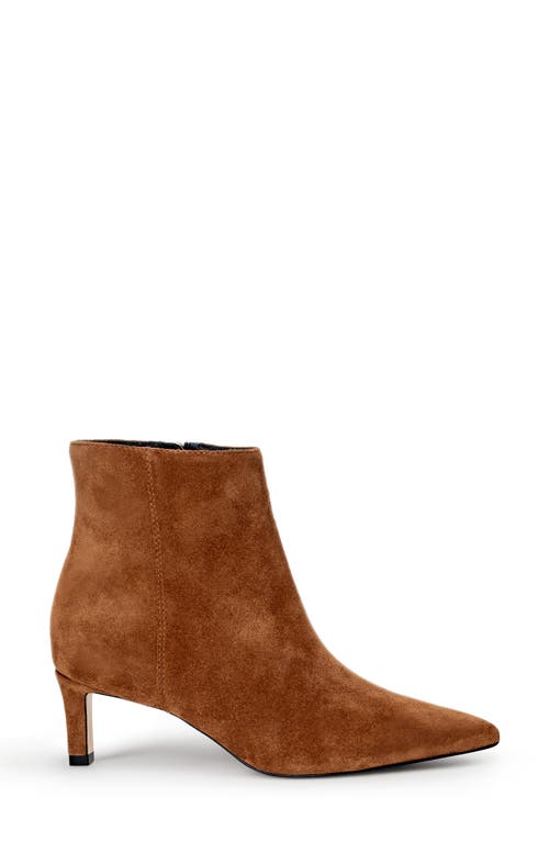 L'agence Lilly Pointed Toe Bootie In Brown