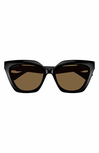 Gucci 53mm cat eye sunglasses shop