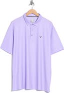 Callaway Chevron Print Twill Polo