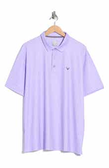 Callaway Chevron Print Twill Polo