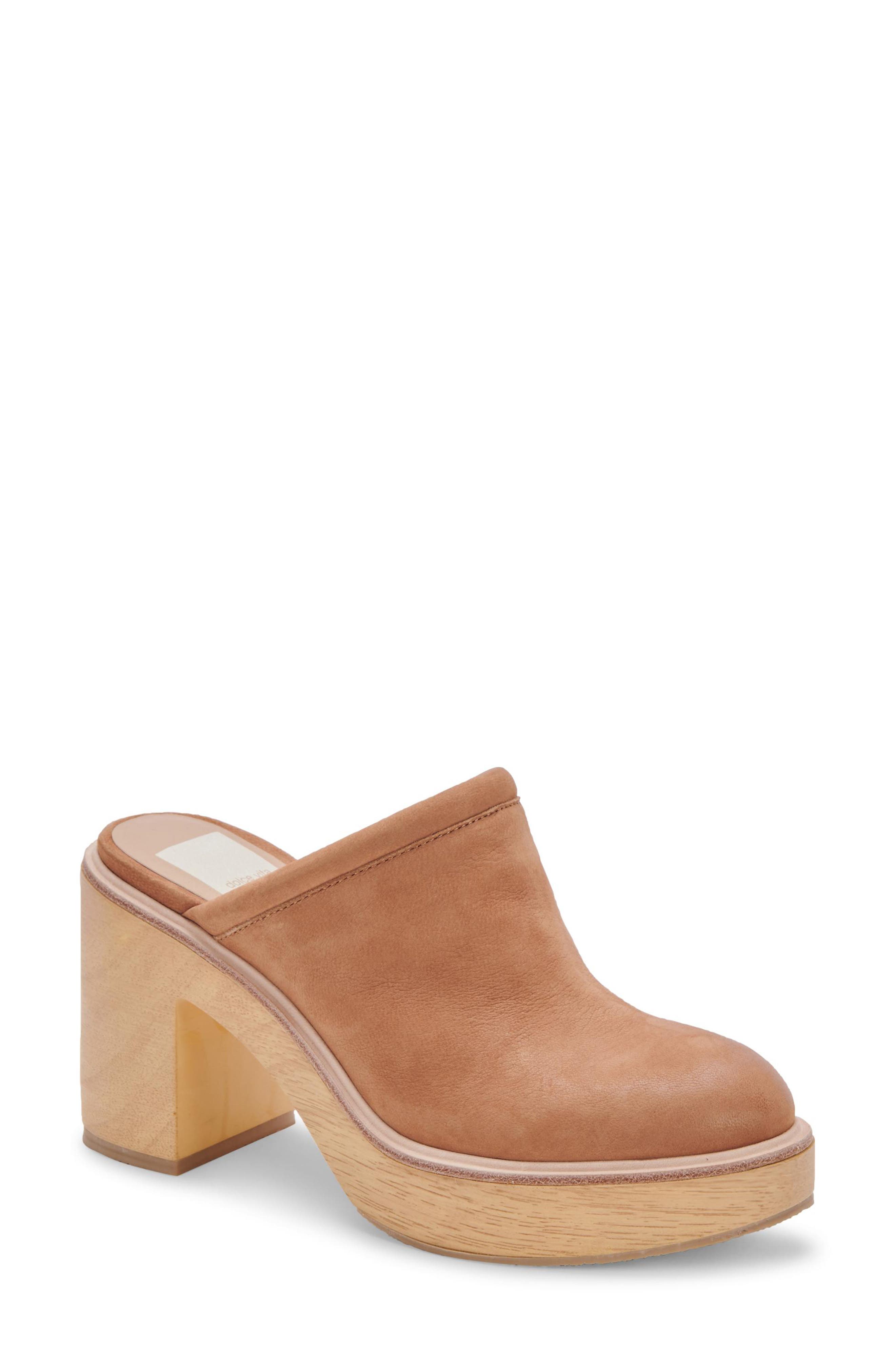 Camdin Clog, Main, color, PRALINE NUBUCK