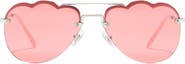 Miu Miu 58mm Irregular Sunglasses