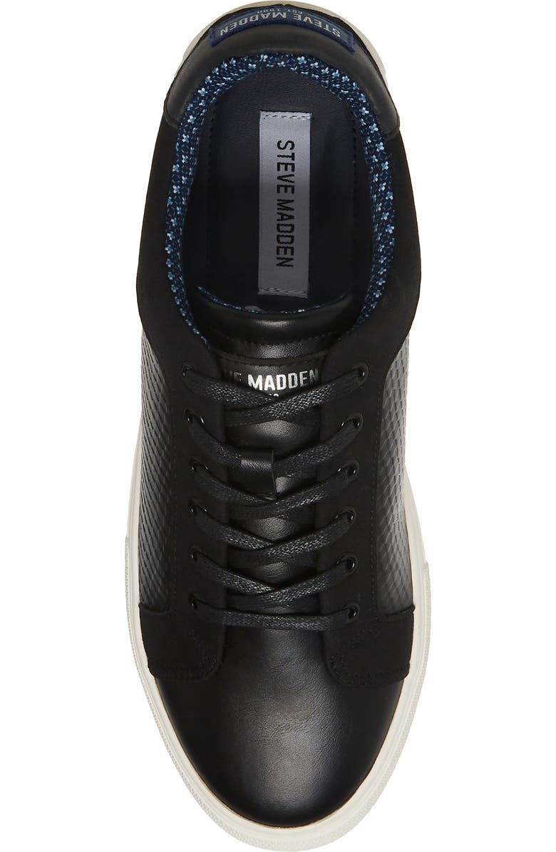 Steve Madden Vowel Embossed Sneaker, Alternate, color,