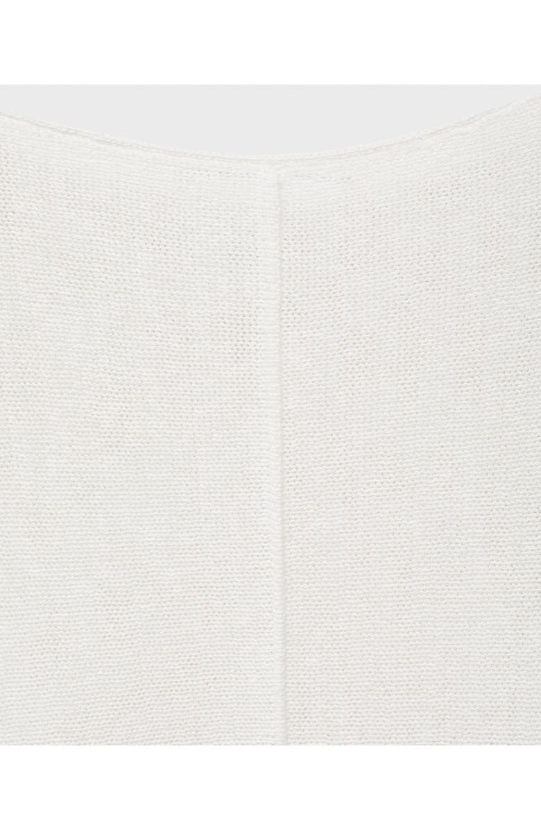 MANGO Oversize Fine Knit Sweater, Alternate, color, White