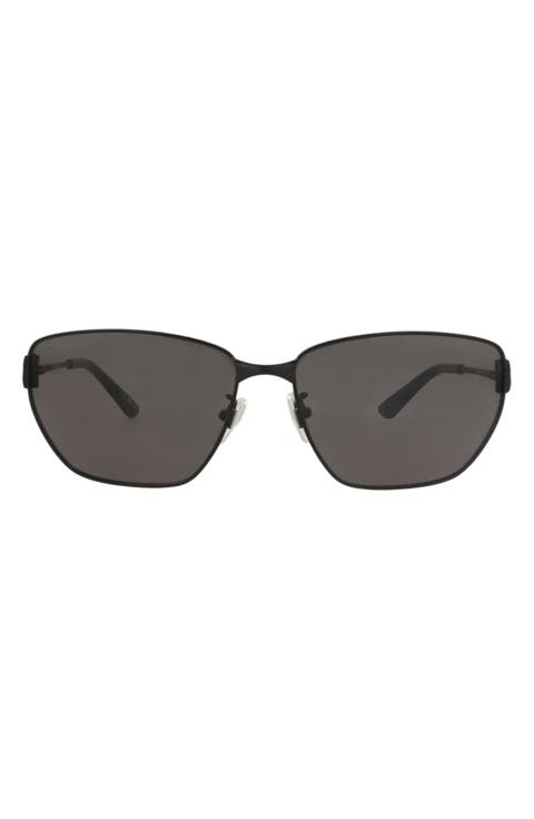 Gender Inclusive 63mm Cat Eye Sunglasses