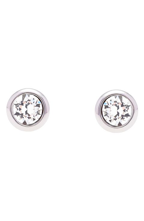 Sinaa Crystal Stud Earrings