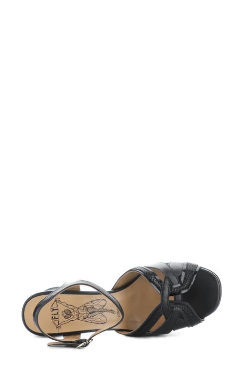 FLY LONDON FLY LONDON EZUI ANKLE STRAP PLATFORM SANDAL