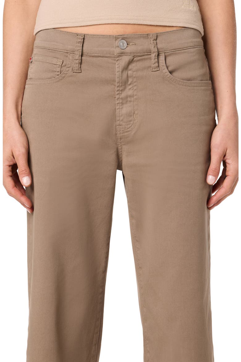 Rosalie High Rise Wide Leg Ankle Crop Pants, Alternate, color, DESERT TAUPE