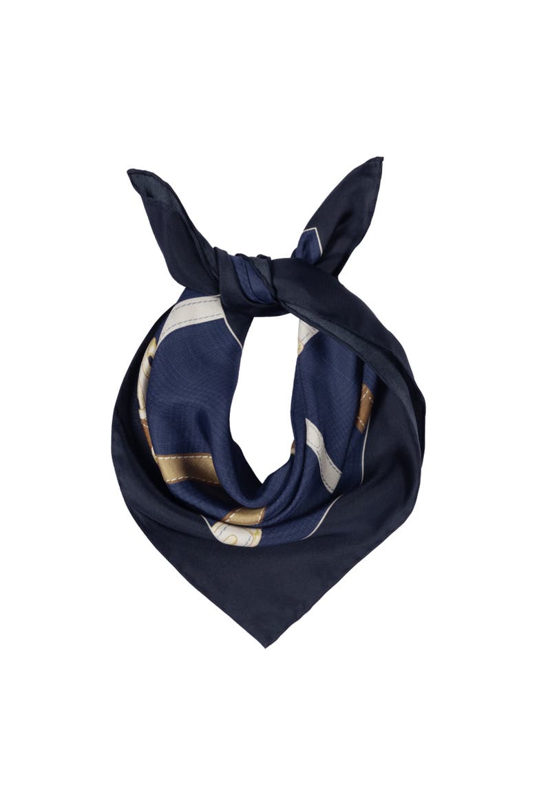 equestrian square, Alternate, color, navy