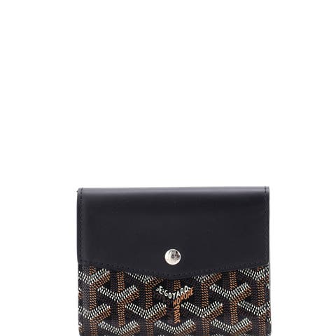 Saint Gabriel Wallet Coated Canvas and Leather Compact