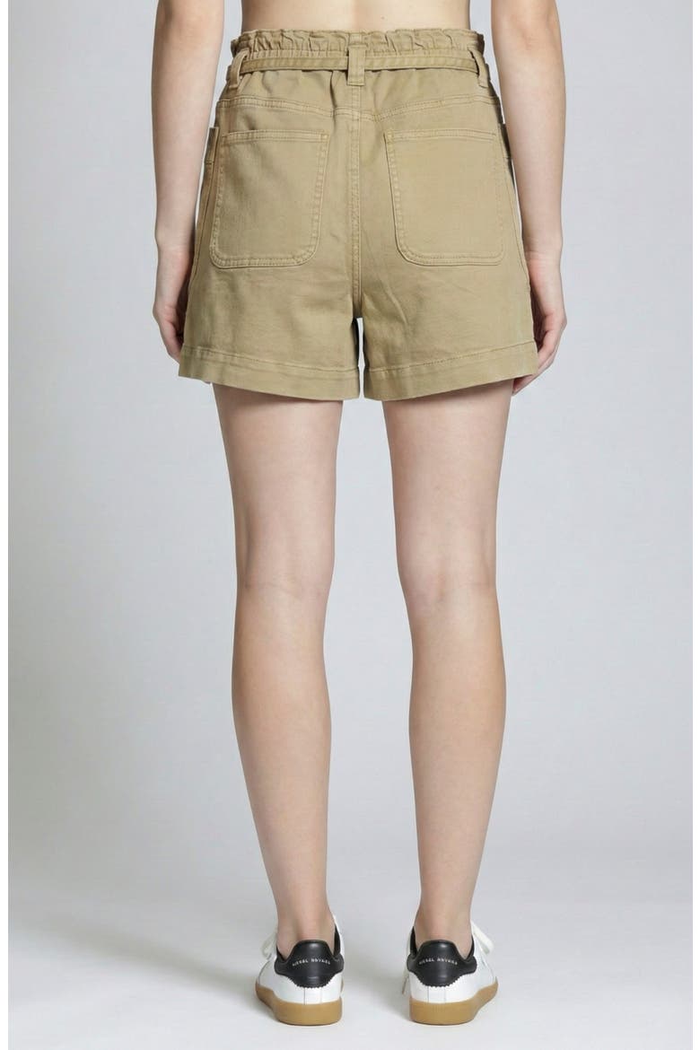 The Coastal Tie Waist Shorts, Alternate, color, SAGE