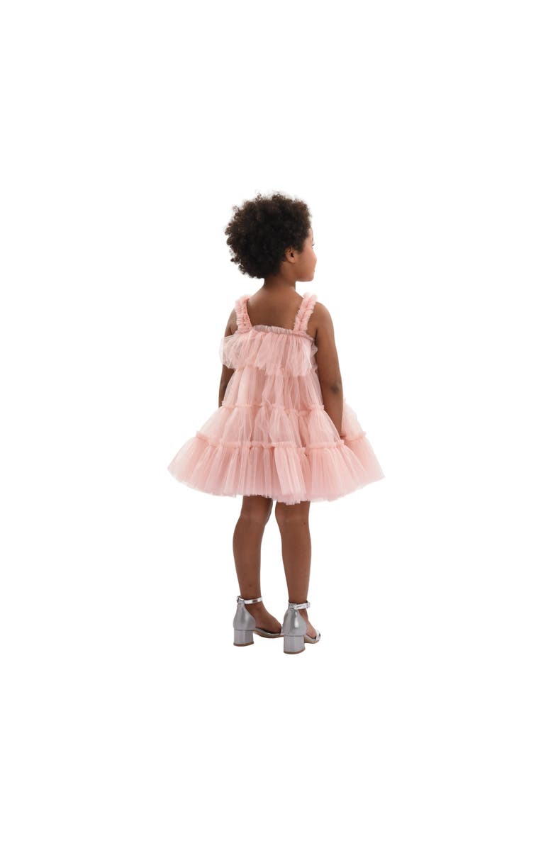 Mimi Tutu Isoldea Tulle Ruffle Dress, Alternate, color, Pink