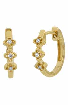 Bony Levy Mykonos Diamond Hoop Earrings