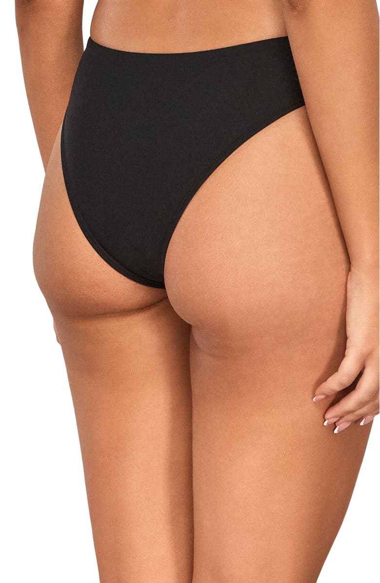 Swim Systems Saylor Hipster Bikini Swim Bottoms, Alternate, color, Black
