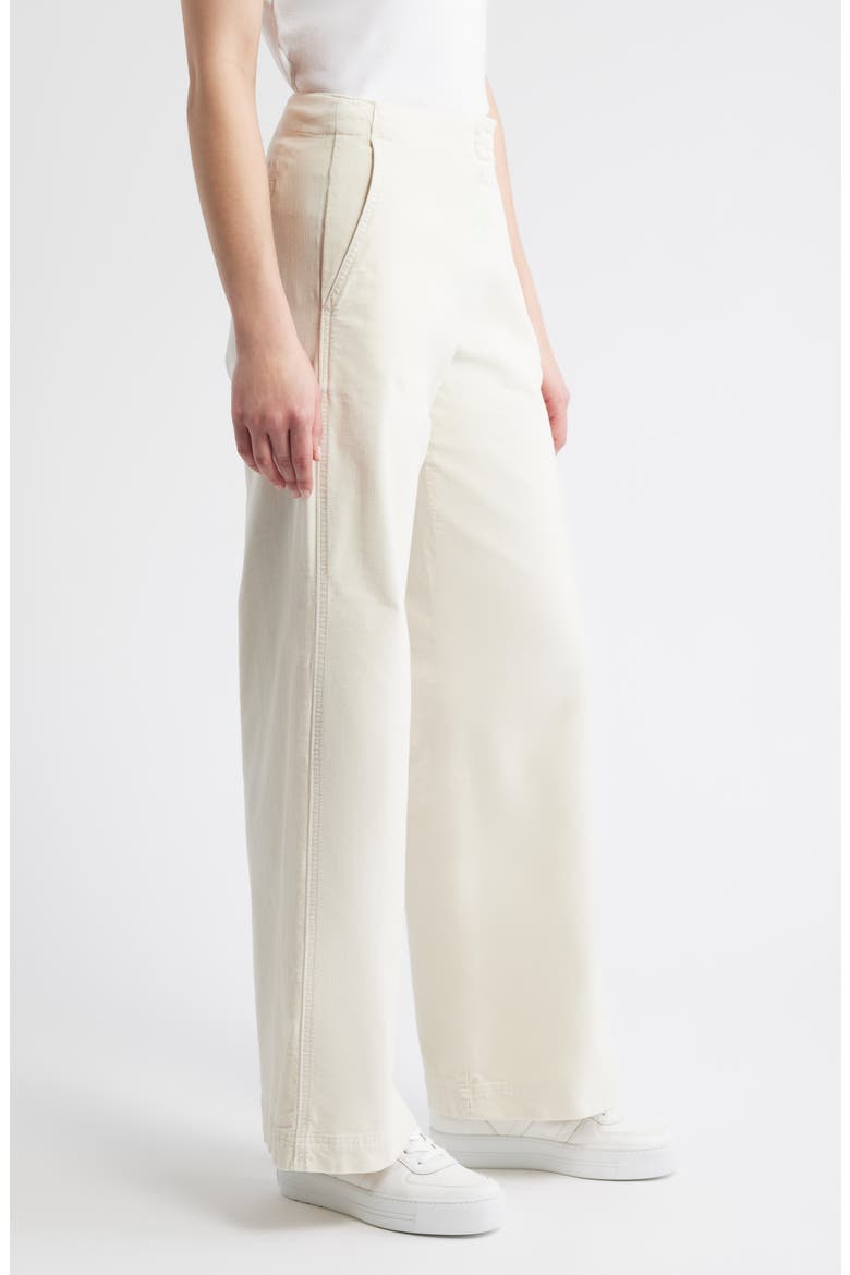 Tahilone Stretch Cotton Pants, Alternate, color, OPEN WHT