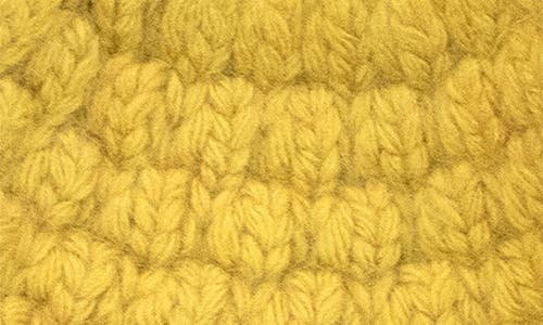 Portolano Popcorn Stitch Beret In Yellow