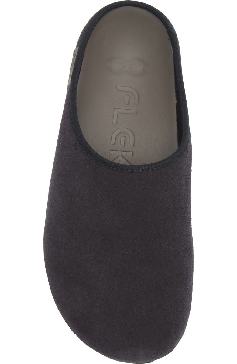 FLEKS Noleta Clog, Alternate, color, Raven