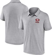 FANATICS Men's Fanatics Gray San Francisco 49ers Making Waves Polo
