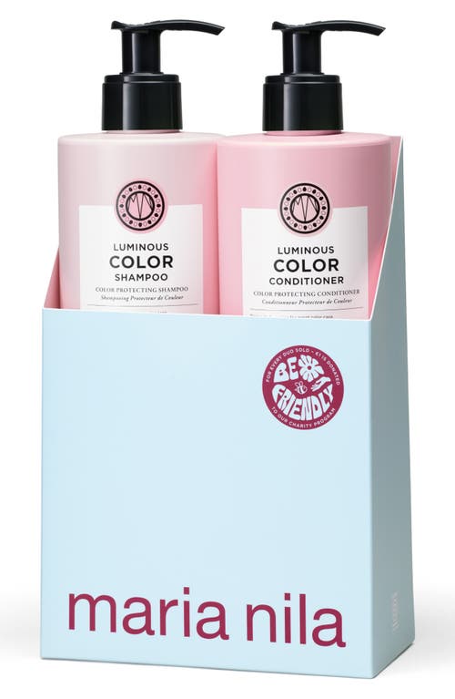Shop Maria Nila Luminous Color Shampoo & Conditioner Duo In No Color