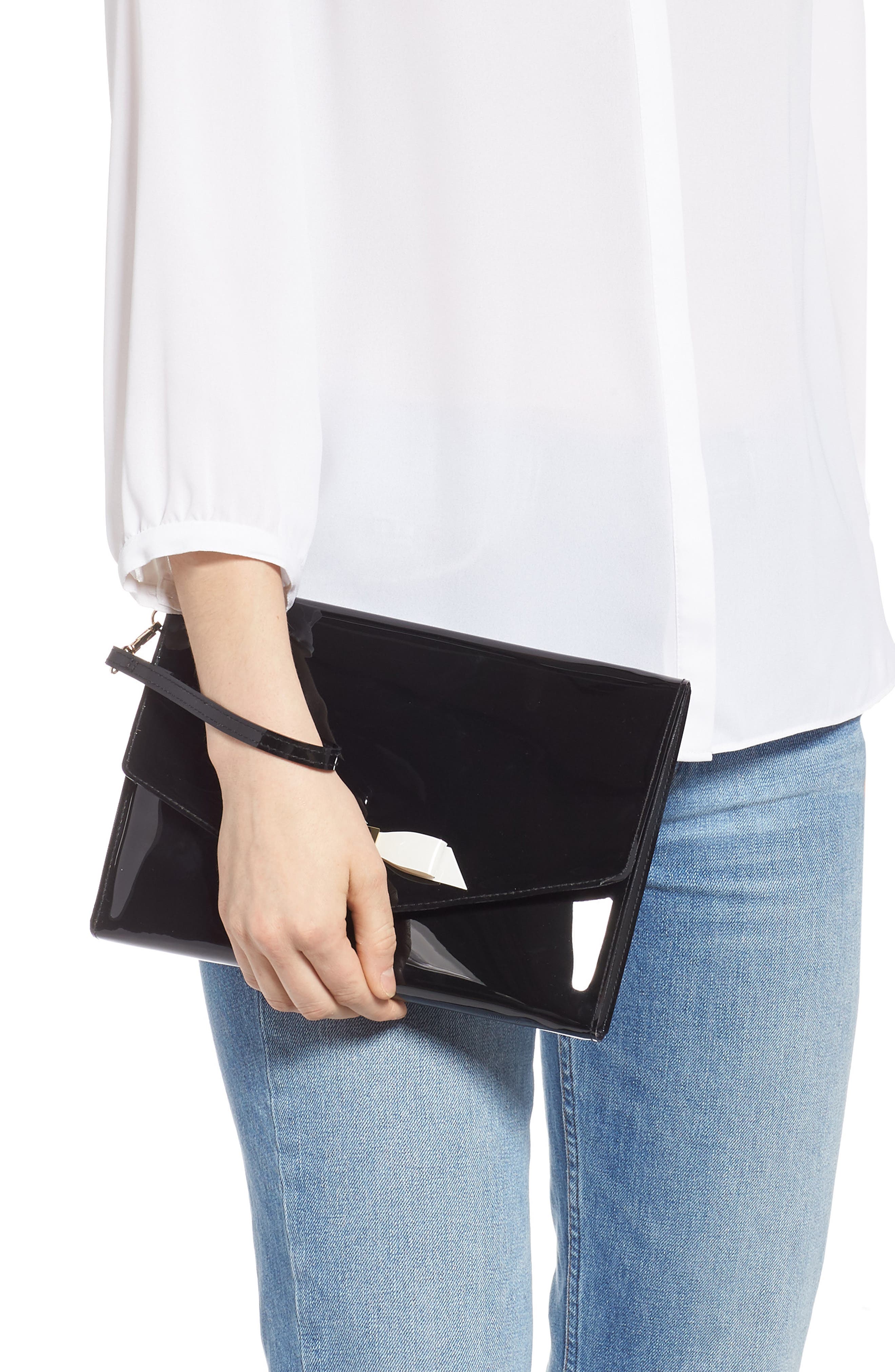 Ted Baker London Cersei Envelope Clutch, Alternate, color, 