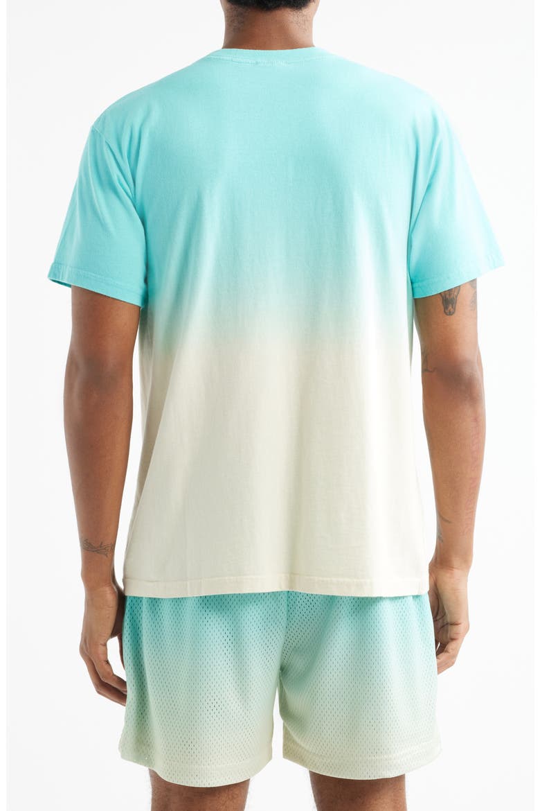 Daybreak Dip Dye Cotton Graphic T-Shirt, Alternate, color, BLUE