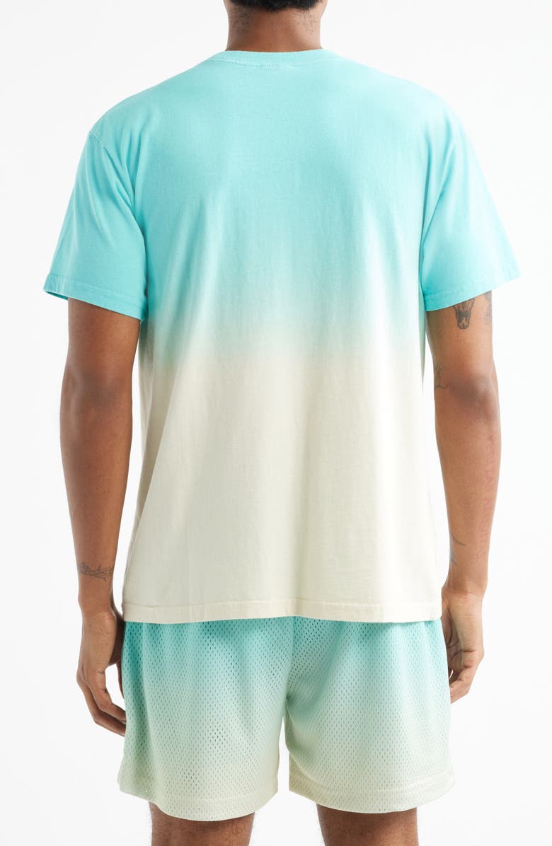 OVERTIME Daybreak Dip Dye Cotton Graphic T-Shirt, Alternate, color, Blue