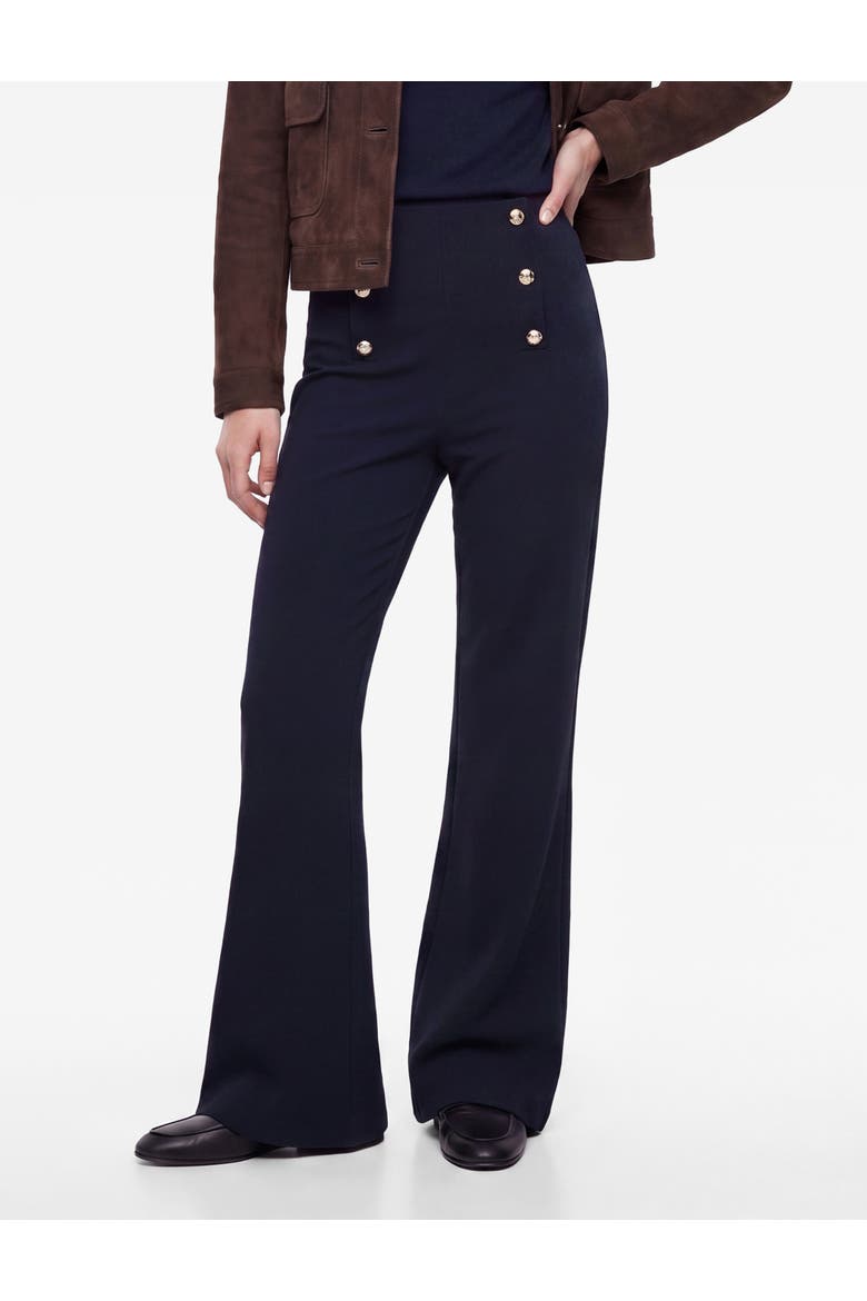 Flared Leggings, Alternate, color, NAVY
