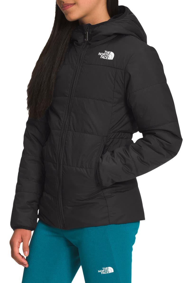 The North Face Kids' Mossbud Reversible Water Repellent Parka, Alternate, color,