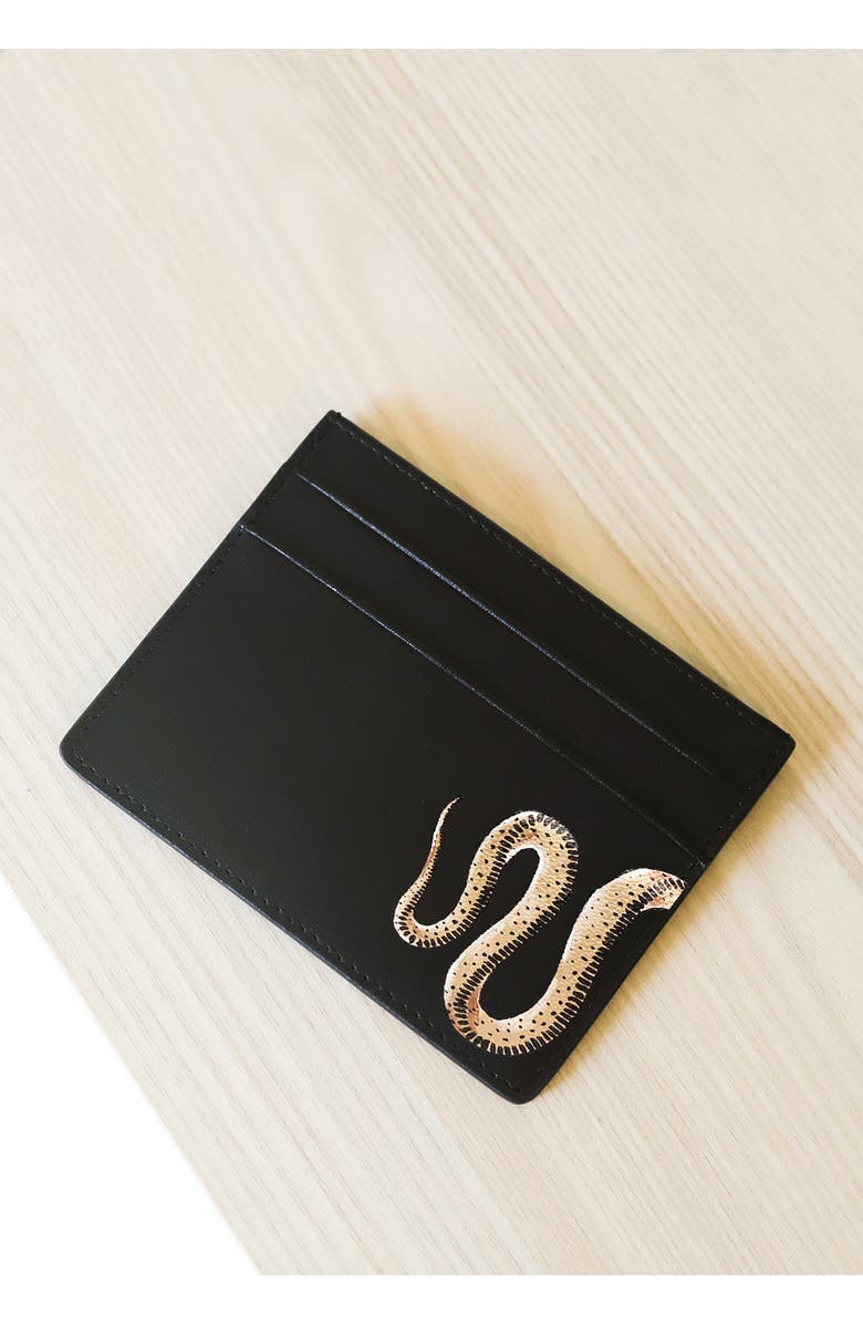 ALEPEL Serpent Cardholder, Alternate, color, Serpent