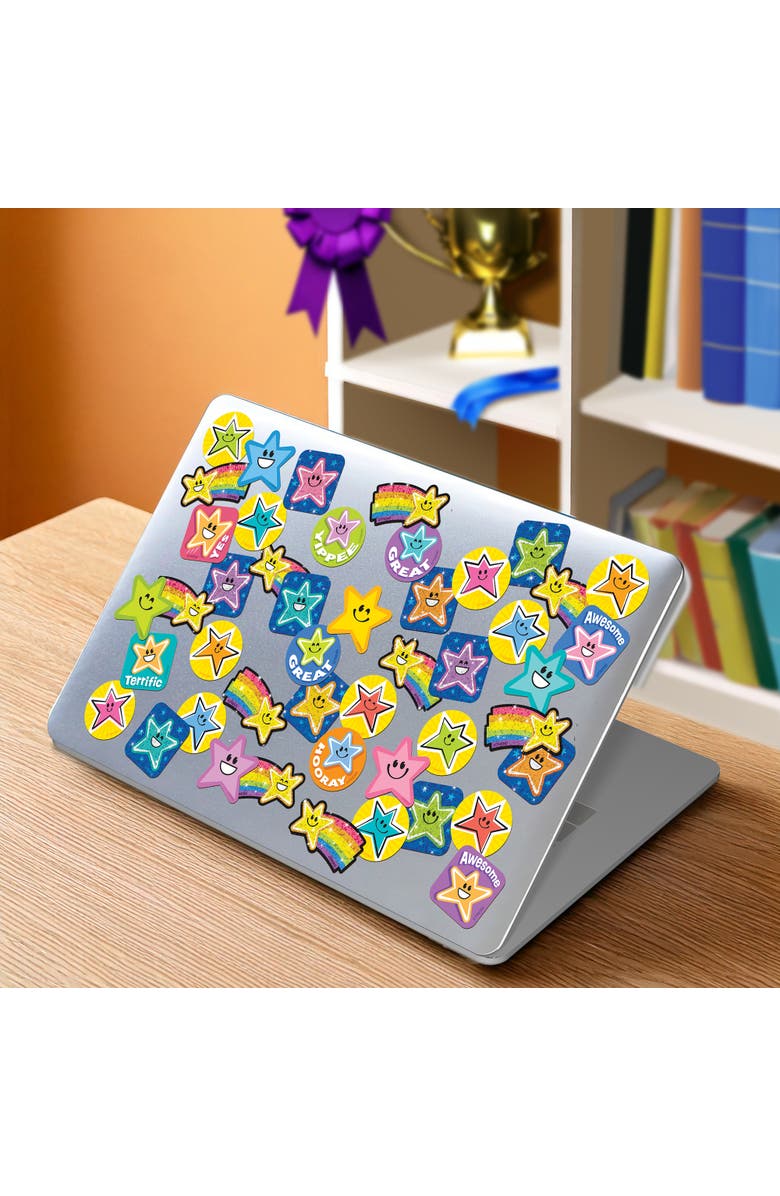 TREND Scratch 
N Sniff All Stars, 240 Count Scented Stickers, Alternate, color, Multicolored