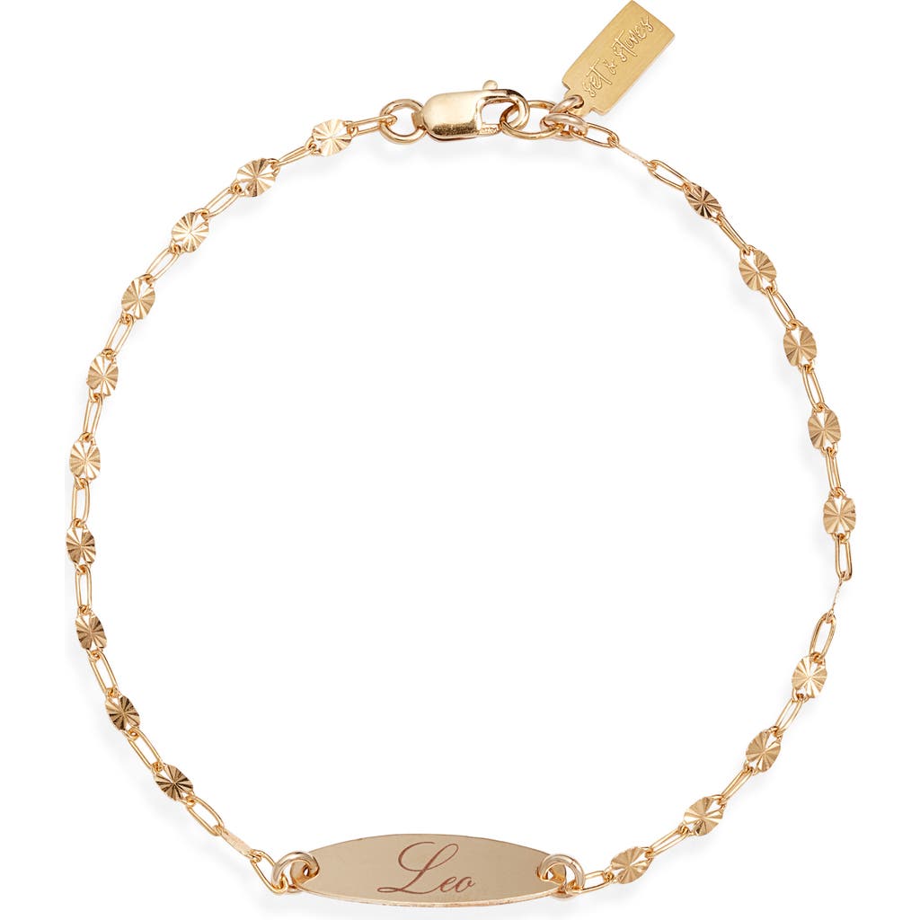 Set & Stones Engraved Zodiac Pendant